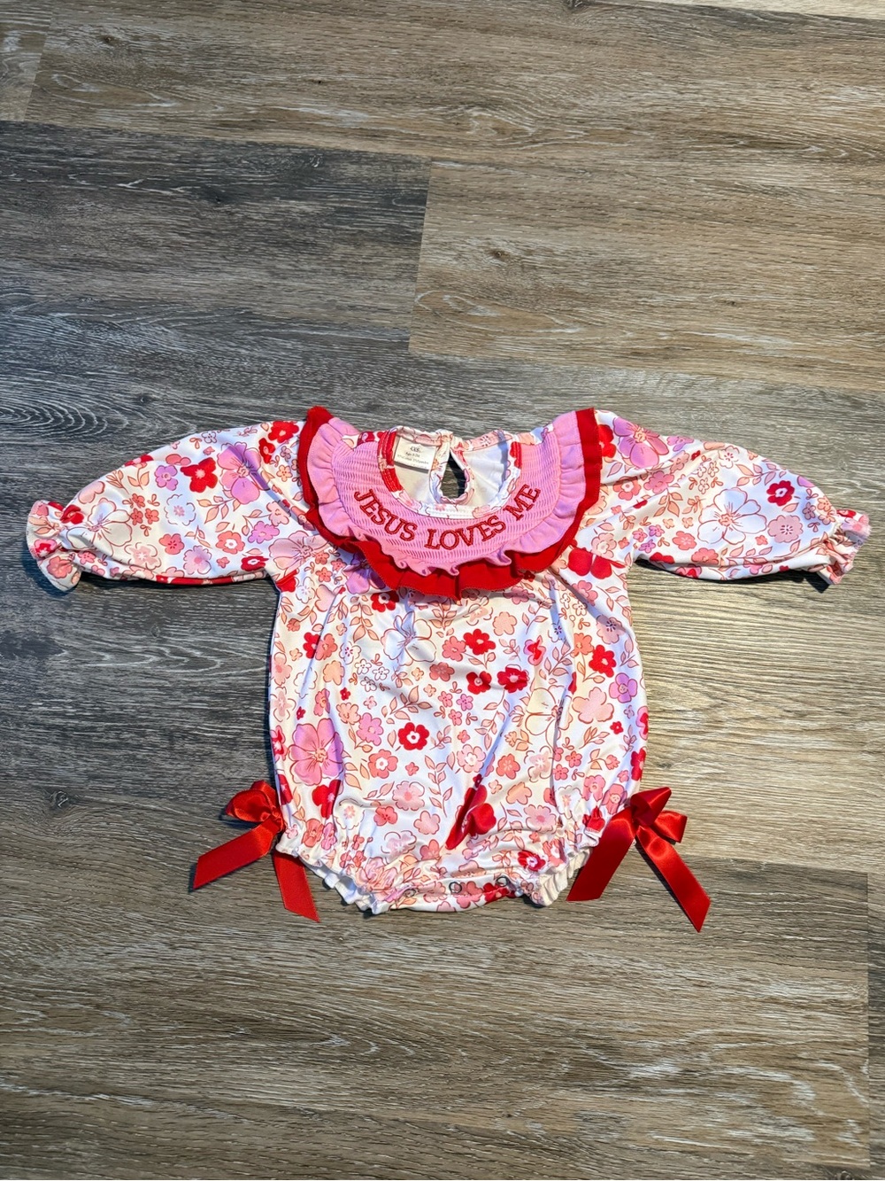 Baby Girl Bubble Romper